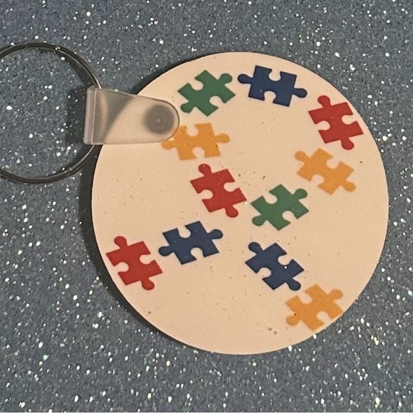 Autism Awareness Keychain - Picture 2 of 2